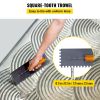 Shower Curb Kit, 48 "x72 " Watertight Shower Curb Overlay with 4 " PVC Central Bonding Flange, 4 " Stainless Steel Grate