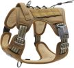 Tactical Dog Harness for Small Medium Dogs No Pull Adjustable Pet Harness Reflective K9 Working Training Easy Control Pet Vest Military Service D