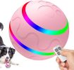 Rolling Ball for Dogs; Pet Dog Mental Stimulation Toys | Made of Natural Rubber; Active Rolling Ball for Dog Puppies and Cats; Happy; Intelligent