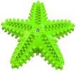 Dog Chew Toys, Natural Rubber Starfish-Shaped Dog Toys, Interactive Treats, Squeaky Dog Toothbrush Cleaner Teething Toys, Outdoor Puzzle Training